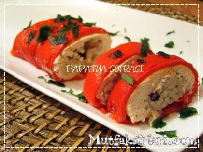 biber iç pilavı