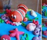 Kayıp Balık Nemo Pastası