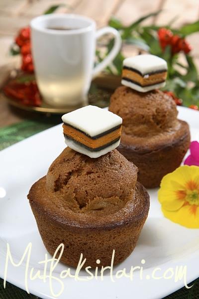balkabaklı cupcake