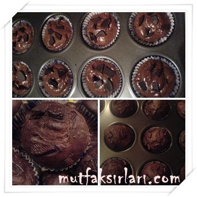 Kahveli Çikolatalı Muffin